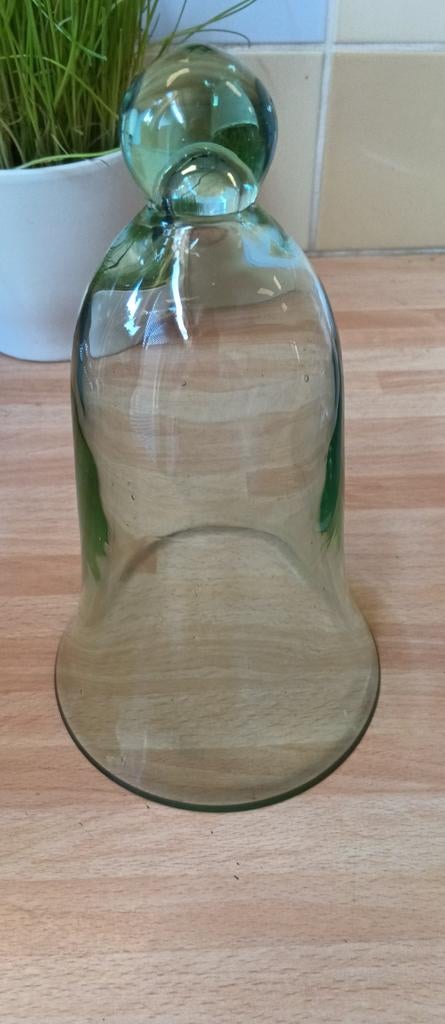 Glazen plantenstolp - 22 cm hoog, Ophalen, Gebruikt