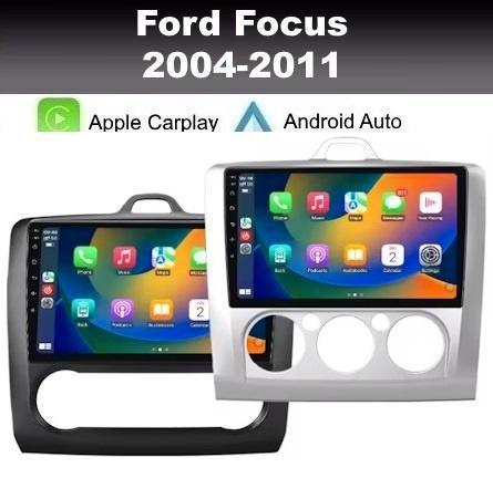 Ford Focus 2004-2011 navigatie radio apple carplay dab 9inch, Ophalen of Verzenden, Nieuw