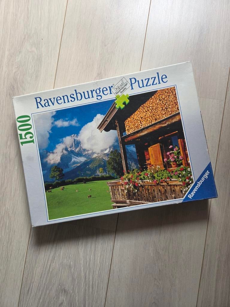 ravensburger legpuzzel, Ophalen of Verzenden, 500 t/m 1500 stukjes, Zo goed als nieuw