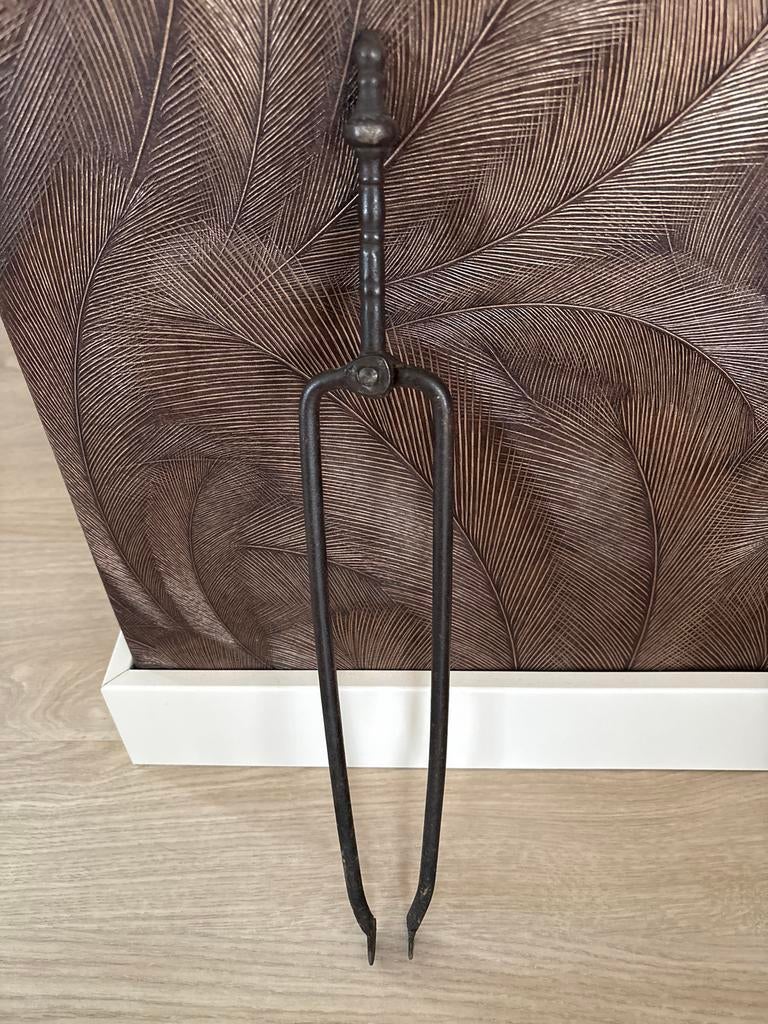 Antieke kolentang, Antiek en Kunst, Antiek | Gereedschap en Instrumenten, Ophalen of Verzenden