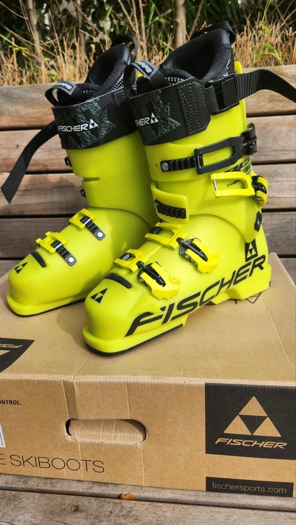Fischer Worldcup Race Skischoenen Maat 27 / 27,5 ONGEBRUIKT, Sport en Fitness, Skiën en Langlaufen, 160 tot 180 cm, Fischer, Schoenen
