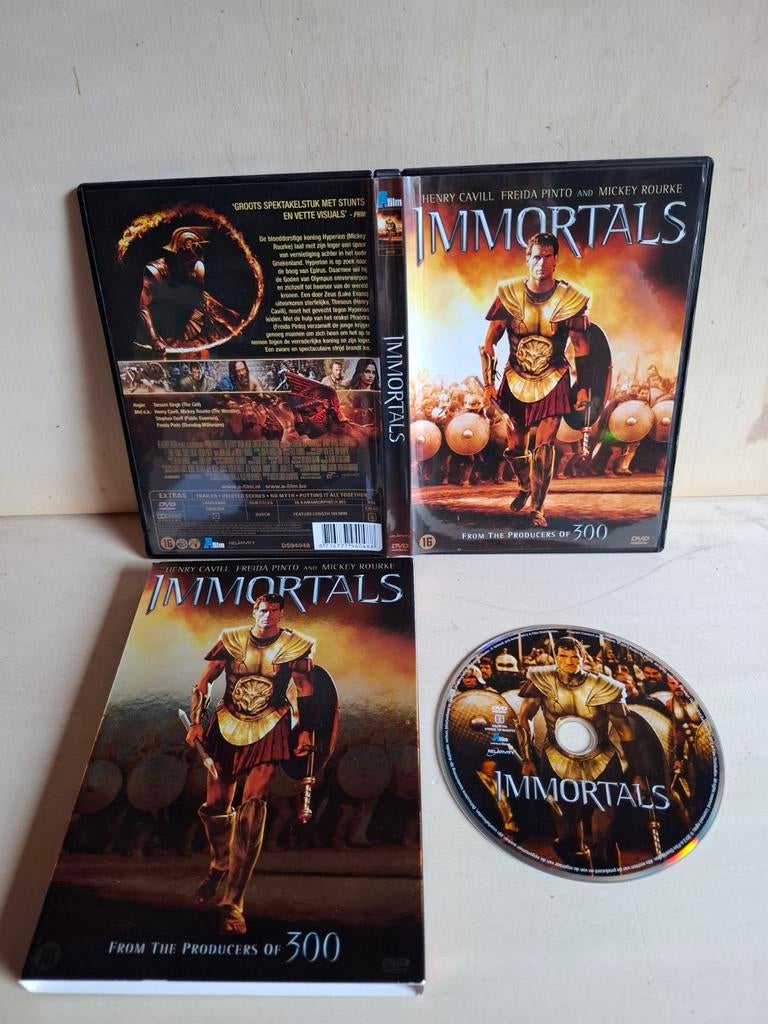 Immortals
2011 ‧ Henry Cavell Actie/Fantasy ‧ DVD, Vanaf 12 jaar, Ophalen of Verzenden, Zo goed als nieuw, Actie