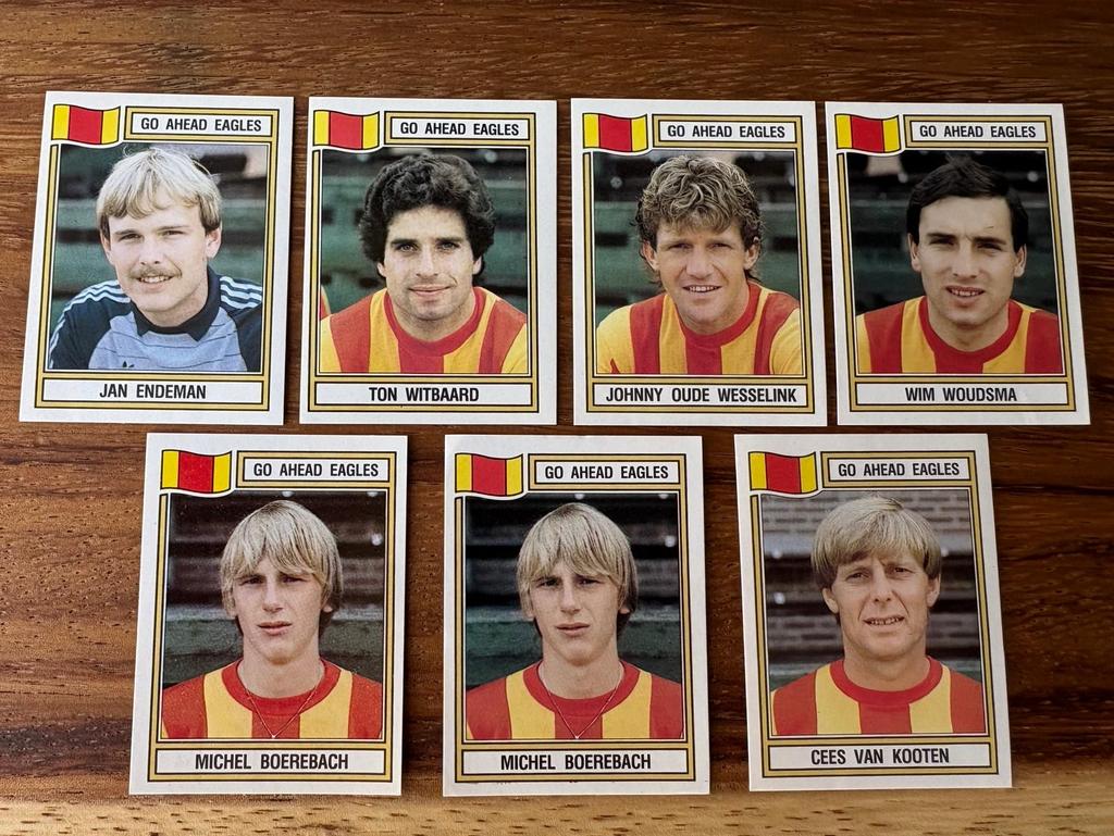 Go Ahead Eagles Panini Voetbalplaatjes ‘83, Ophalen of Verzenden, Zo goed als nieuw, Overige binnenlandse clubs, Poster, Plaatje of Sticker