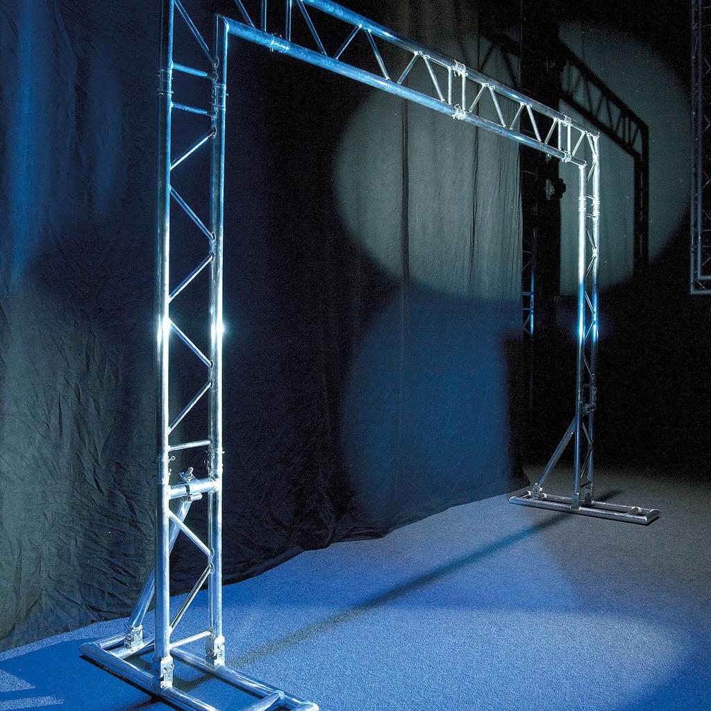 Showgear mobile truss brug, Ophalen