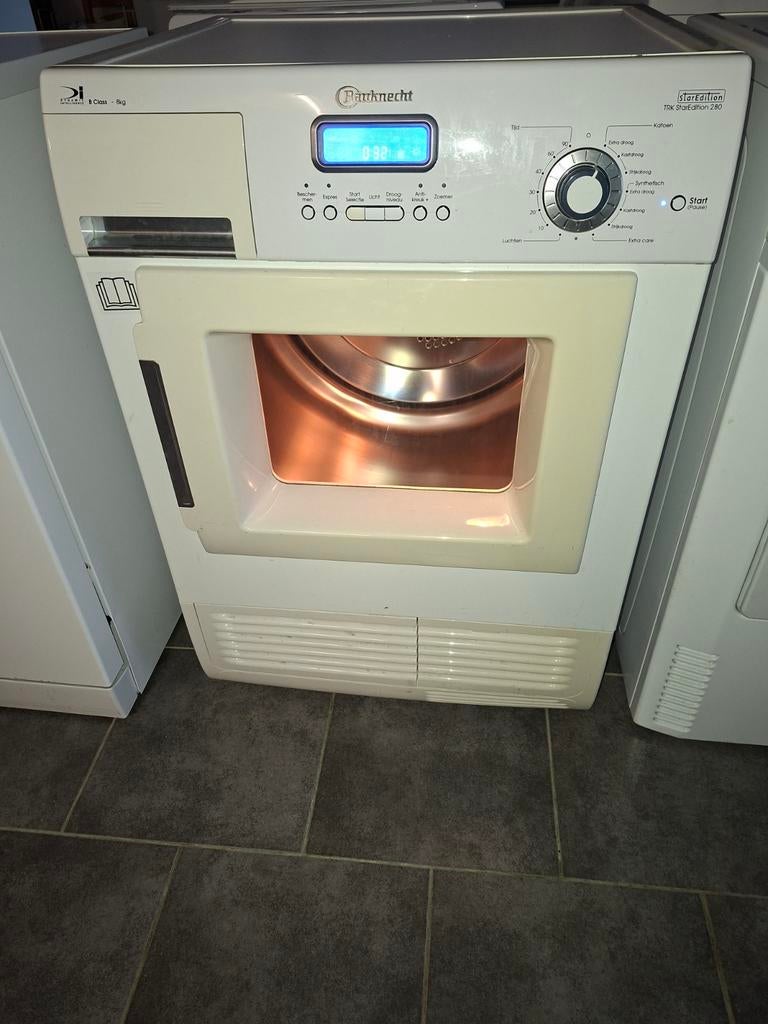 BAUKNECHT condensdroger (8kg), Ophalen, 6 tot 8 kg, Gebruikt, Voorlader