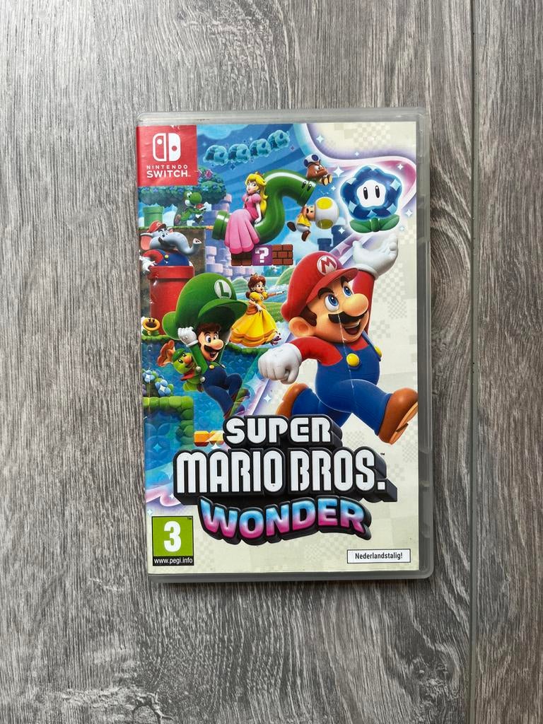 Super Mario Bros. Wonder - Nintendo Switch, Eén computer, Ophalen of Verzenden, Zo goed als nieuw, Platform