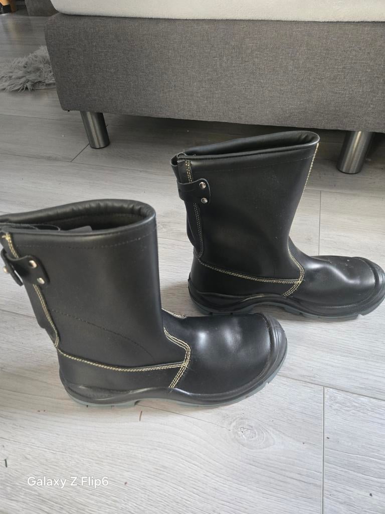 Zwarte stevige werklaarzen, Ophalen of Verzenden