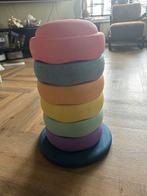 Stapelbare regenboog ringen - Baby speelgoed, Ophalen of Verzenden, Zo goed als nieuw, Overige typen