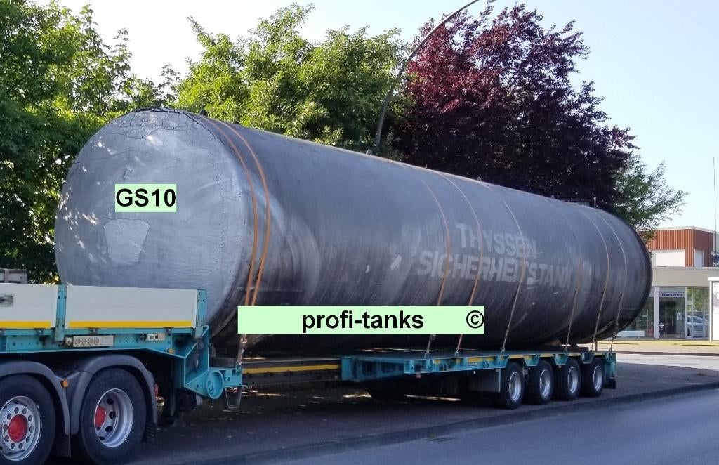 S10 opslagtank 100000 L stalentank dubbelwandig stookolie, 150 liter of meer, Ophalen, Gebruikt, Metaal