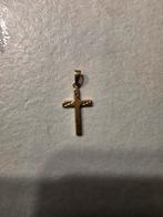 Massief 14 Karaat Gouden Kruisje - 18 mm, Ophalen