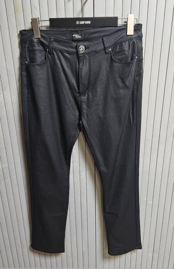 Norfy Zwarte Broek Maat 46, Zwart, Maat 46/48 (XL) of groter, Ophalen of Verzenden, Lang