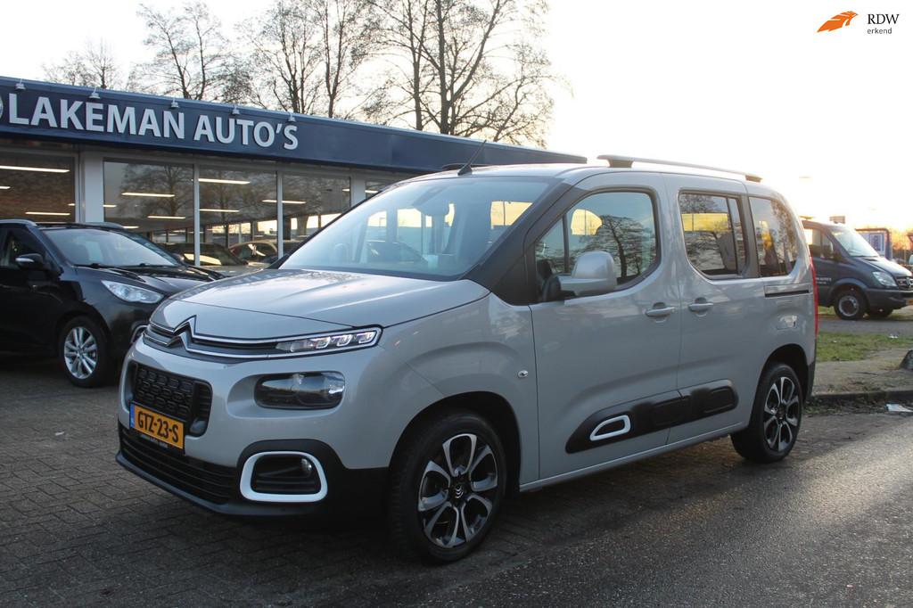 Citroen BERLINGO 1.2 PureTech Shine Navi Camera Headup 7Pers, Voorwielaandrijving, Gebruikt, Euro 6, 1199 cc