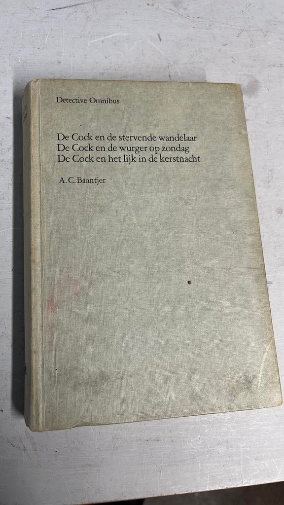 Detective Omnibus De Cock en de stervende wandelaar, Antiek en Kunst, Ophalen of Verzenden