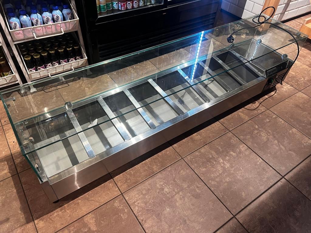 Koelvitrine - Ideaal voor Horeca!, Witgoed en Apparatuur, Koelkasten en IJskasten, Ophalen, Minder dan 85 cm, 60 cm of meer, Minder dan 75 liter