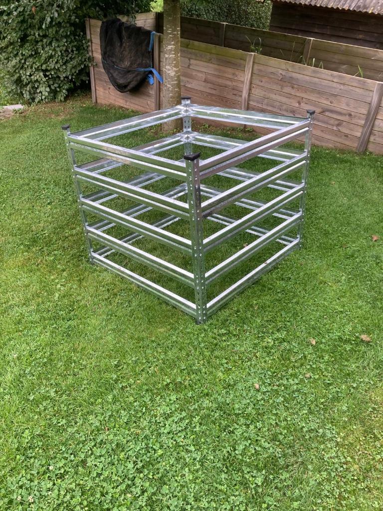 compostbak rvs + zak, Ophalen, Zo goed als nieuw