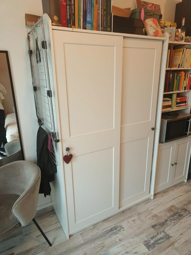 Kledingkast - Hauga (Ikea), Ophalen, Overige materialen, Met deur(en), Gebruikt