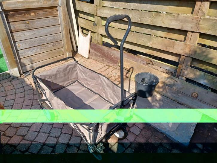 Handige opvouwbare bolderkar, perfect voor het vervoeren van, Caravans en Kamperen, Bolderkarren, Gebruikt, Ophalen