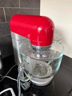 Kenwood kMix keukenmixer rood, 4 liter of meer, Ophalen, Gebruikt, 3 snelheden of meer