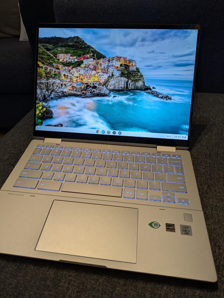 HP Chromebook c1030 x360 Core i7 16GB Ram, Computers en Software, Chromebooks, Gebruikt, 14 inch, 16 GB, 128 GB, Touchscreen, Ophalen of Verzenden