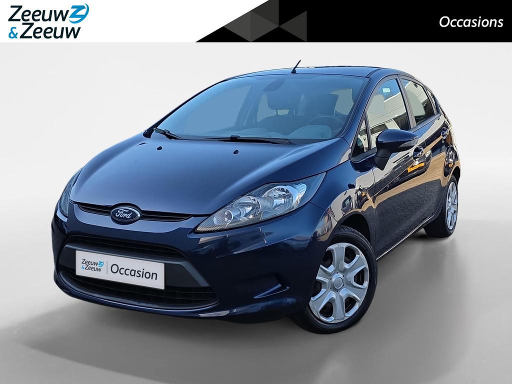 Ford Fiesta 1.4 Trend | Automaat! | Parkeersensoren achter |, 12 maanden, 4 cilinders, Blauw, Origineel Nederlands