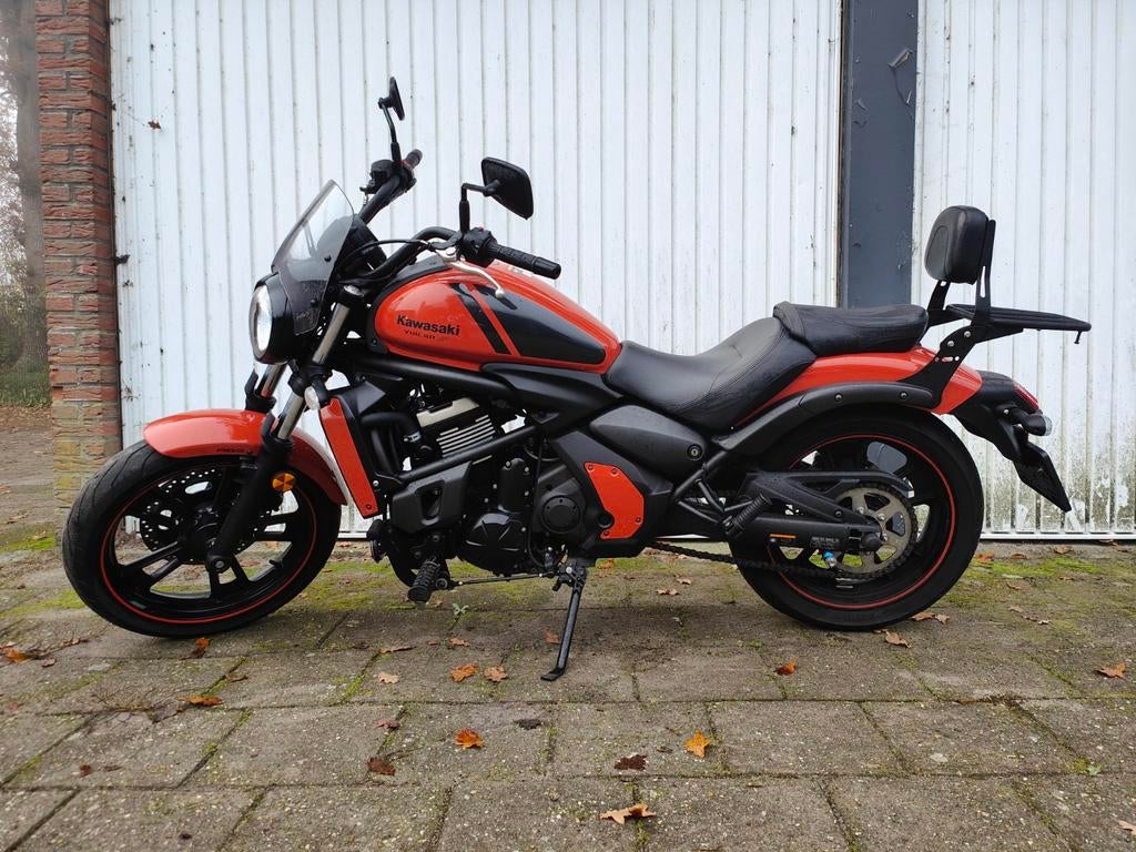 Kawasaki Vulcan S650 2019 + Delkavic uitlaat!, Motoren, Chopper, Gebruikt, Meer dan 35 kW, Sportuitlaat