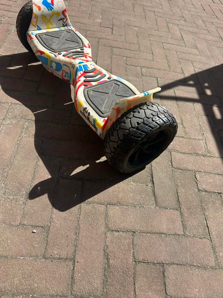 Hoverboard met off-road banden, Ophalen of Verzenden, Gebruikt, Overige typen