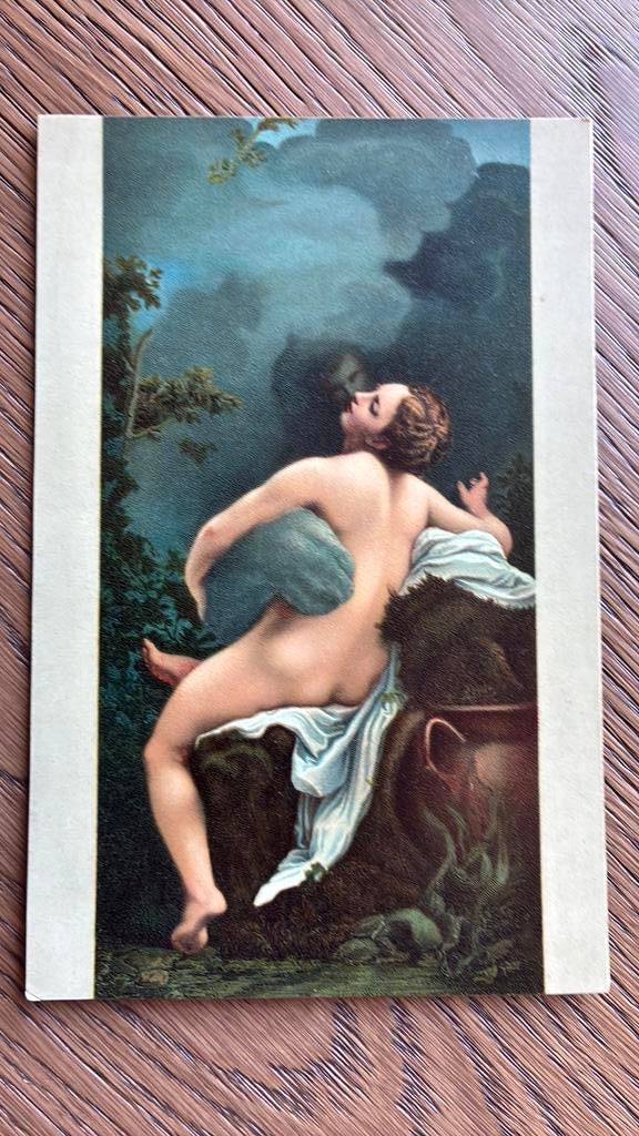 Jupiters kus. Kunst. Vrouwelijk schoon,, Ophalen of Verzenden, Voor 1920, Ongelopen, Overige thema's