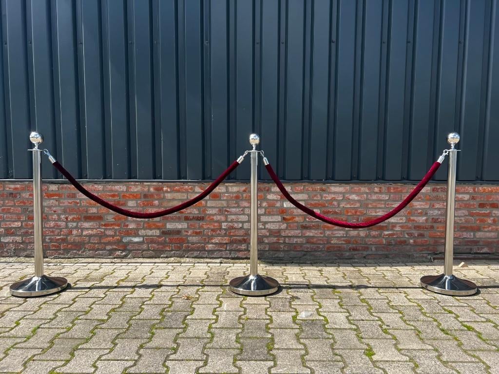 Chroome afzetpaaltjes met lint, Ophalen, Nieuw, Overige