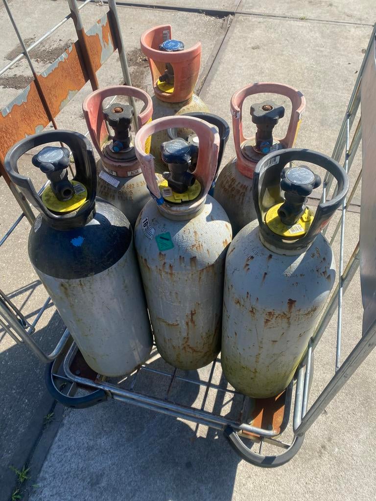 Partij koolzuurflessen koolzuur koolzuurfles, Witgoed en Apparatuur, Thuistaps, Ophalen, Zo goed als nieuw, Overige merken