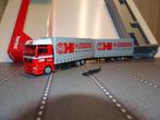 482 herpa 148566 man tga xxl h.essers combi 1:87 truck trein, Ophalen of Verzenden, Nieuw, Bus of Vrachtwagen, Herpa