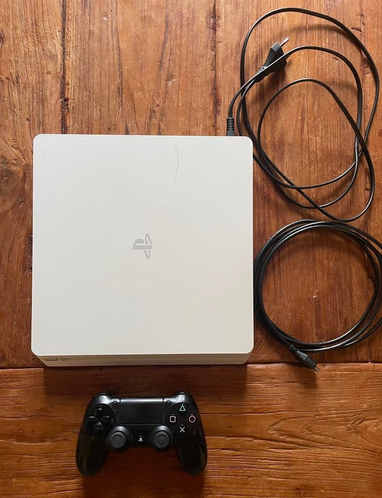 Ps4 Slim 500gb, Spelcomputers en Games, Spelcomputers | Sony PlayStation 4, Ophalen of Verzenden, Zo goed als nieuw, Met 1 controller