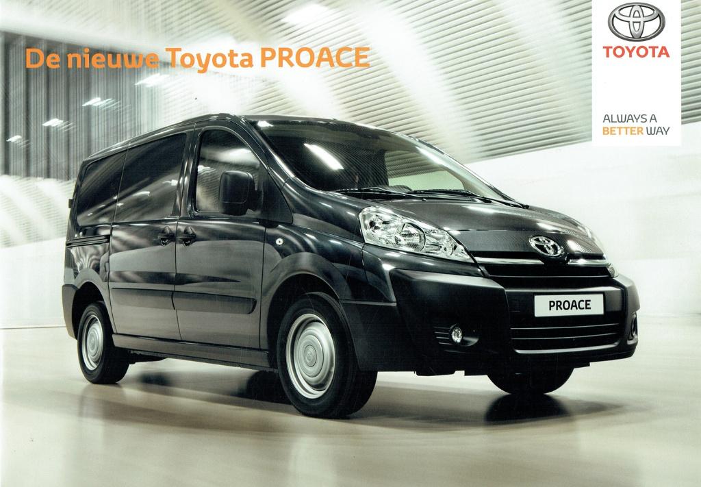 Folder Toyota Proace (2013), Verzenden, Gelezen, Toyota