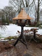 Vogelvoederhuis Groot Zwart Riet Struis Raben XXL, Ophalen, Nieuw