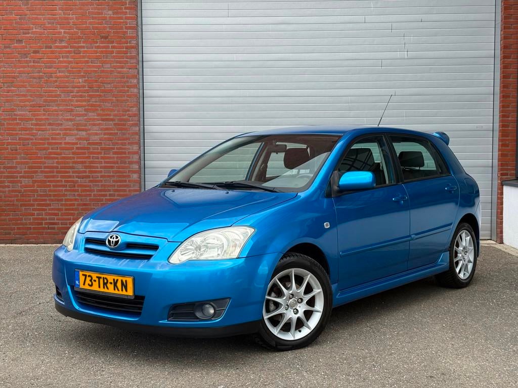 Toyota Corolla 1.6 VVT-i Sport Anniversary| NEW APK| AIRCO|, Voorwielaandrijving, Zwart, 4 cilinders, Blauw