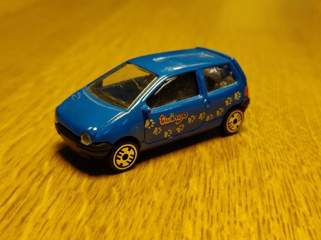 Guisval Renault Twingo BLAUW, Ophalen of Verzenden, Zo goed als nieuw, Auto