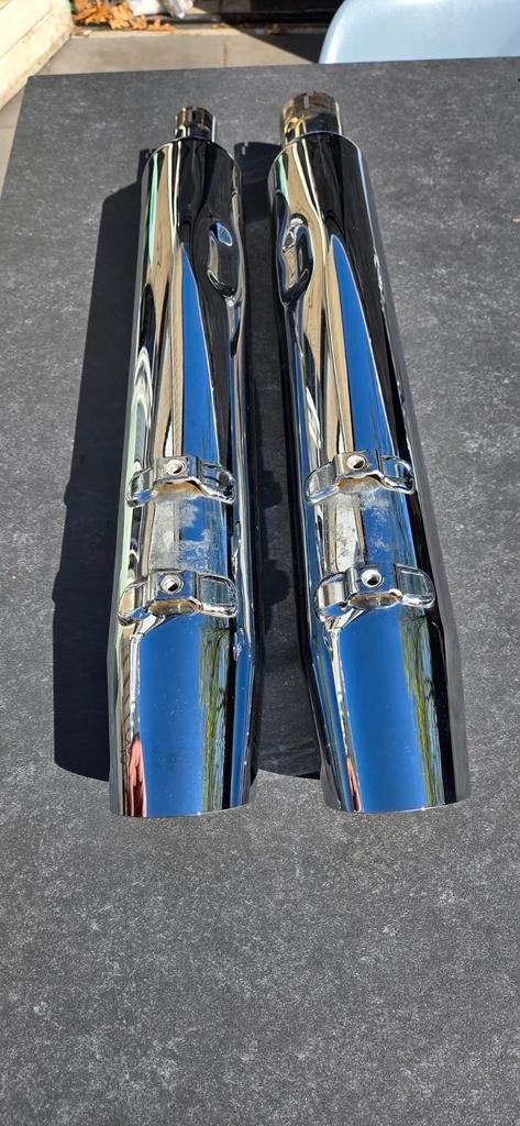 Harley-Davidson Tour Uitlaat Dempers 114ci (ongedempt), Ophalen