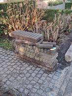 gratis 6 stuks palissade stenen, Tuin en Terras, Ophalen, Gebruikt, Minder dan 25 cm, Border