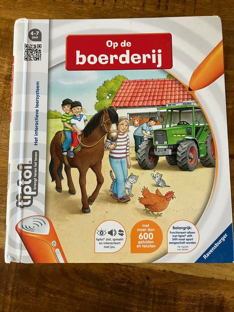 Tiptoi boek Op de boerderij, Ophalen of Verzenden, Gelezen, Non-fictie