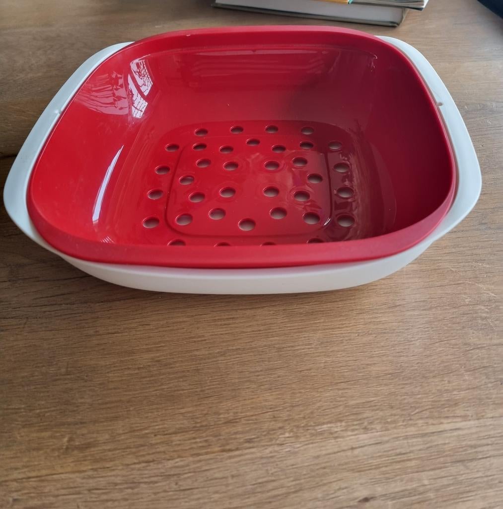 Allegraschaal met vergiet, Huis en Inrichting, Keuken | Tupperware, Ophalen of Verzenden, Overige typen