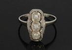 Art Deco diamanten fraaie gouden dames ring antiek luxe