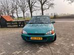 Toyota starlet 1998 Groen, Auto's, 74 pk, 400 kg, Geïmporteerd, 23 €/maand