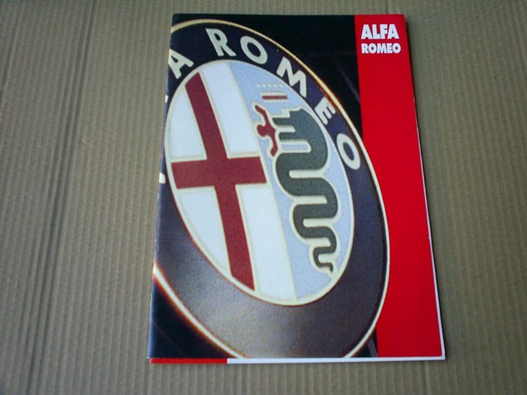 Alfa o.a. 155 / 33 / 164 / 164 V6 24 / 164 Super 12 / 1993, Verzenden, Zo goed als nieuw, Alfa Romeo