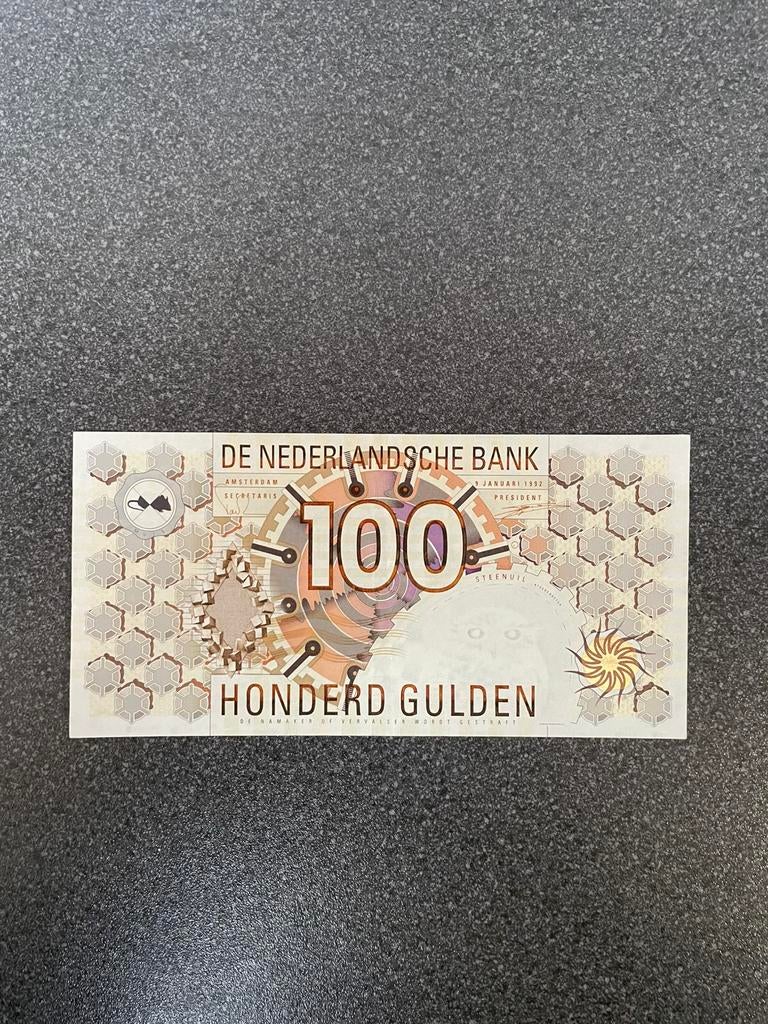 Prachtig biljet van 100 gulden 1992, Ophalen of Verzenden, 100 gulden