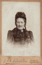 Kabinet foto - G.B. H.Niestadt & Zoon - Schagen/ Vlaardingen, Gebruikt, Verzenden, Foto, Klederdracht