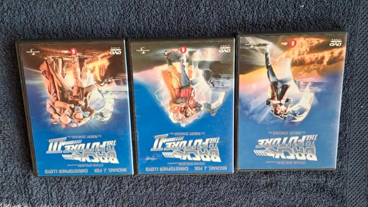 Back to the Future Trilogy "Michael J Fox", Cd's en Dvd's, Dvd's | Komedie, Zo goed als nieuw, Actiekomedie, Alle leeftijden, Ophalen of Verzenden