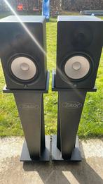 2x yamaha HS8 met zoar speakerstands, Muziek en Instrumenten, Versterkers | Keyboard, Monitor en PA, Ophalen, Zo goed als nieuw