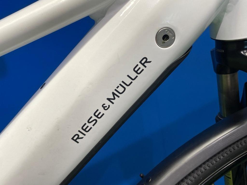 Riese & Müller Roadster Mixte Vario 625Wh Dames Crystal Whi, Fietsen en Brommers, Elektrische fietsen, Riese & Müller, Gebruikt