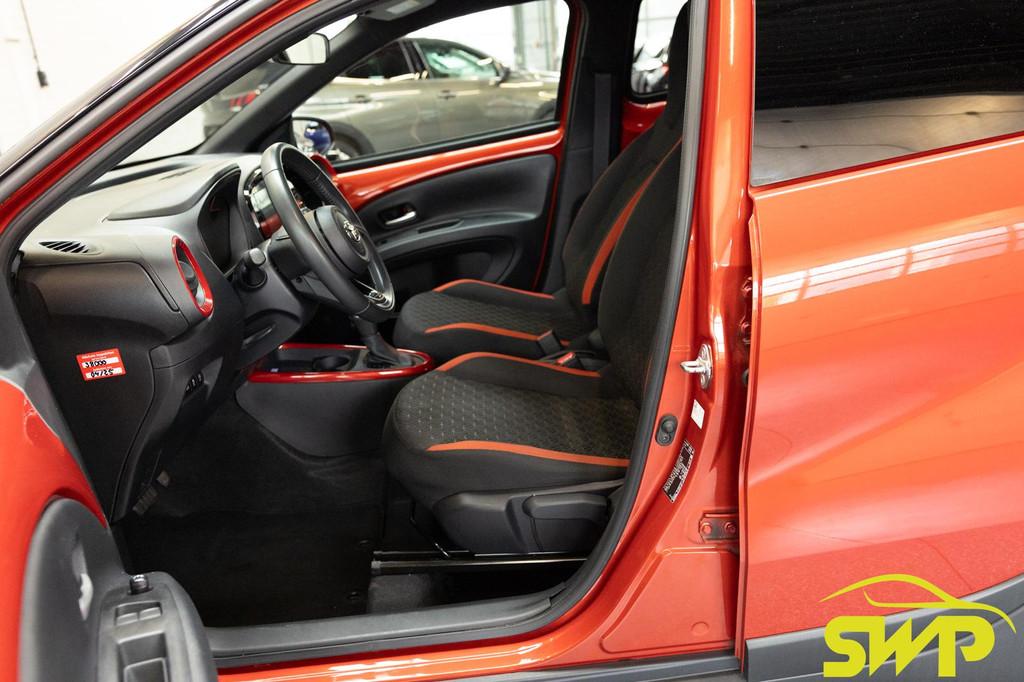 Toyota Aygo X 1.0 VVT-i S-CVT Pulse | Navi | Camera | Keyles, Auto's, Toyota, Stof, Gebruikt, Euro 6, Overige kleuren