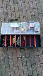 Complete vismateriaal set in handige opbergbox, Ophalen, Gebruikt, Overige typen
