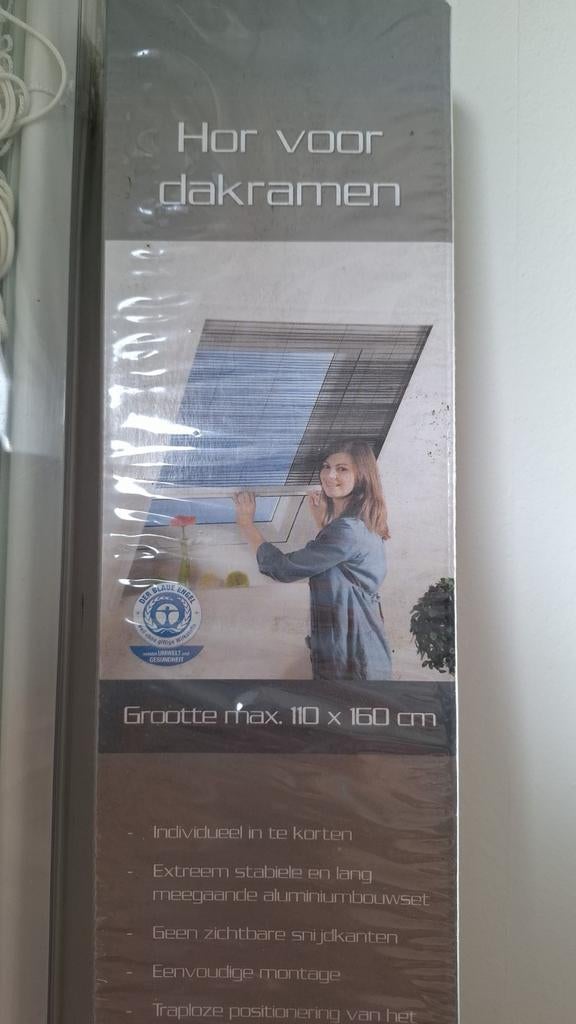 Hor voor dakraam (nieuw in doos), Ophalen, Nieuw, 50 tot 100 cm, Minder dan 100 cm
